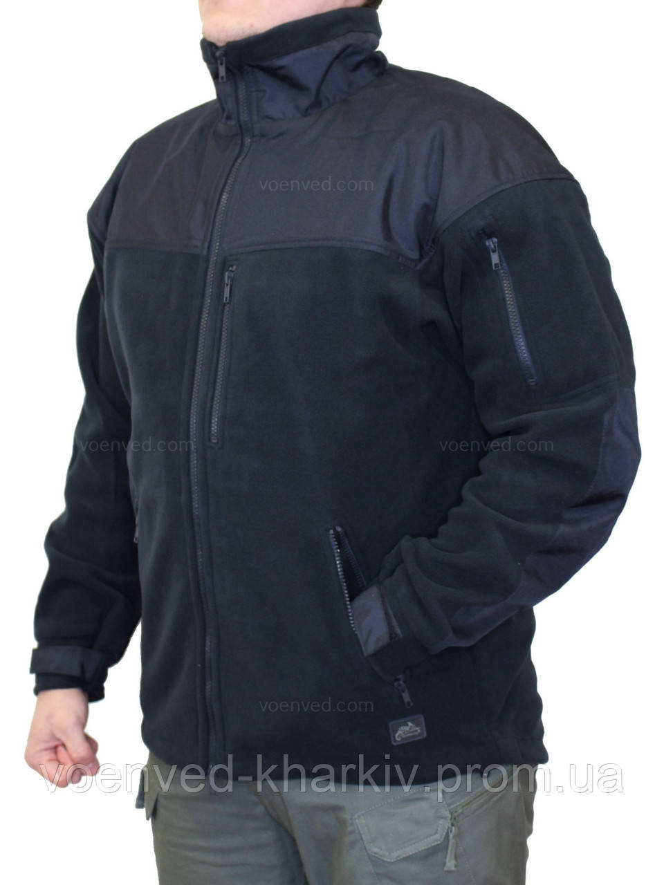 

Кофта Helikon флисовая Classic Army Fleece Navy Blue L, Синий