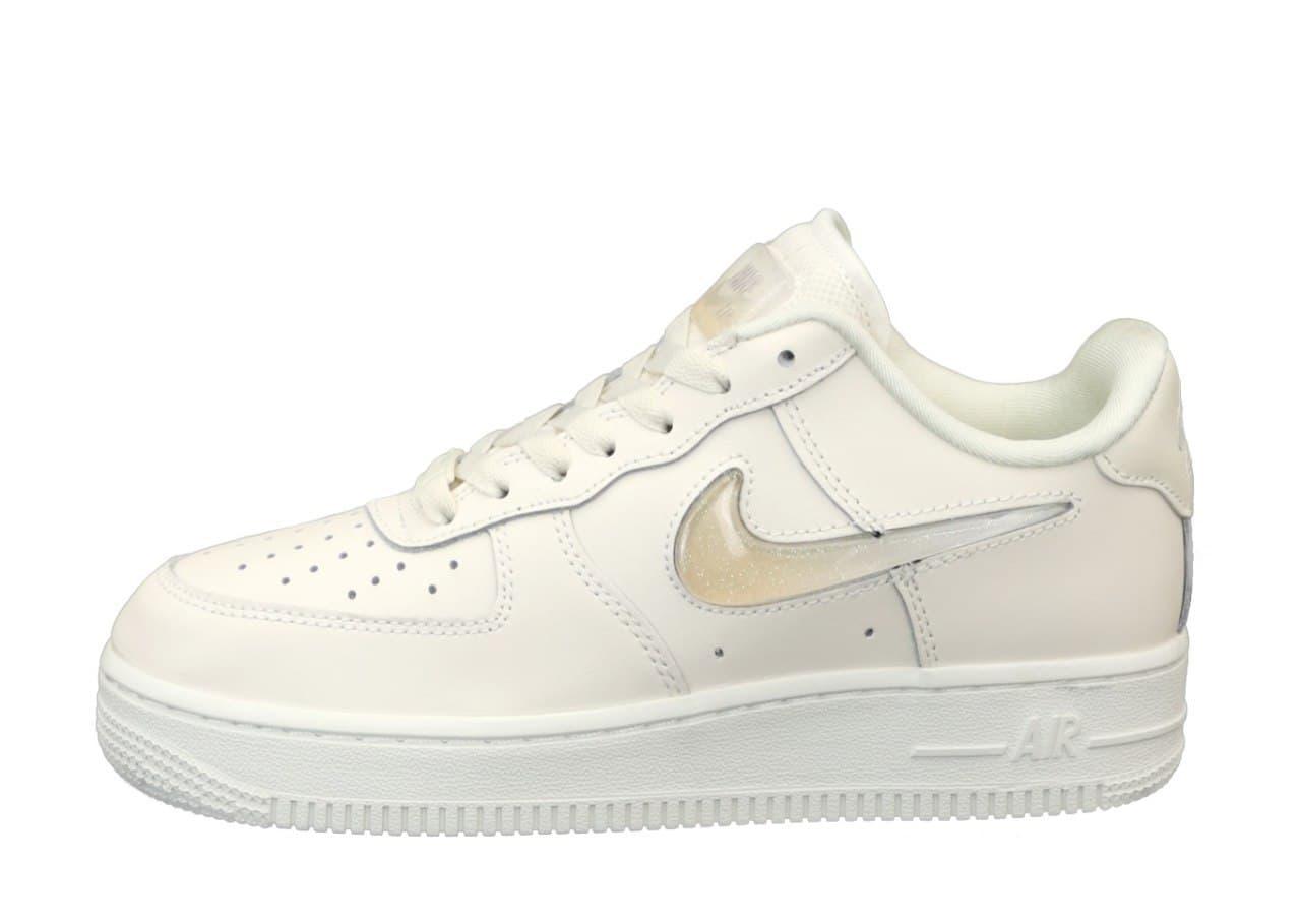 

Женские кроссовки Nike Air Force 1 Low Jewel White / Найк Аир Форс 1 Лоу Белые, Белый