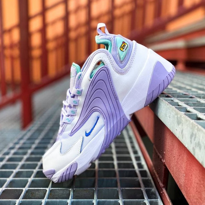 

Nike Wmns Zoom 2K Sail White Purple | кроссовки женские; фиолетовые/белые; осенние/весенние 37, Фиолетовый