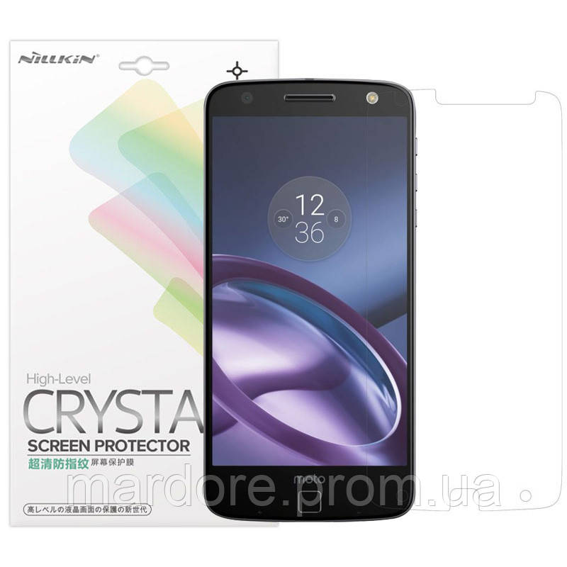 

Защитная пленка Nillkin Crystal для Motorola Moto Z (XT1650, Анти-отпечатки