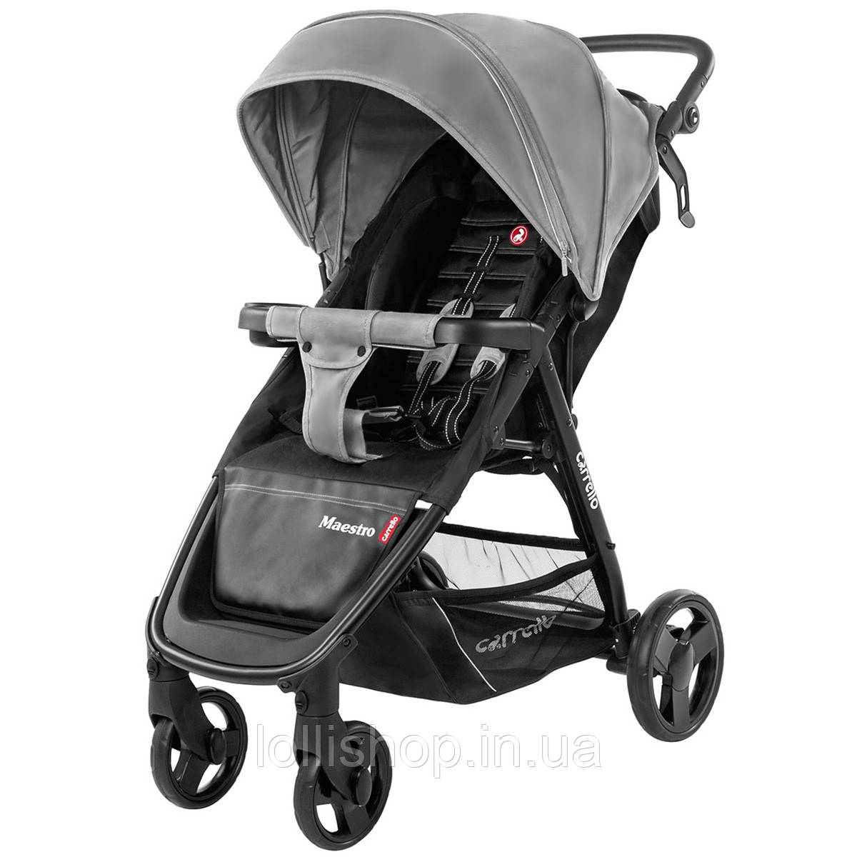 

Коляска прогулочная CARRELLO Maestro CRL-1414 Smoke Grey +дождевик L /1/ MOQ