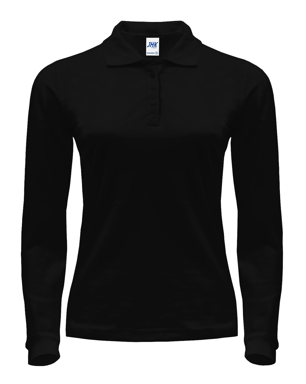 

Поло женское JHK POLO REGULAR LADY Черный, 2XL