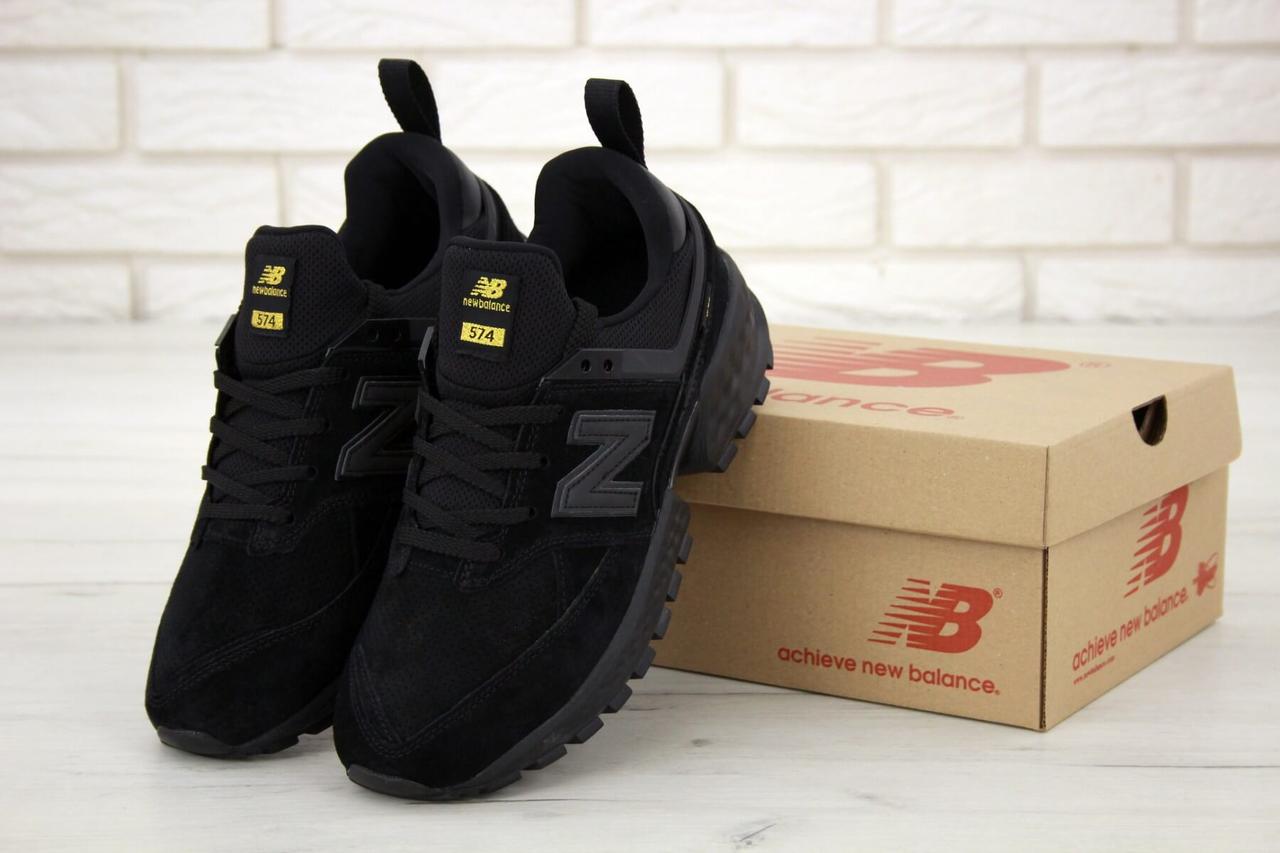 

Кроссовки New Balance 574 Sport V2 черного цвета (Кроссовки Нью Баланс 574 черные) 38