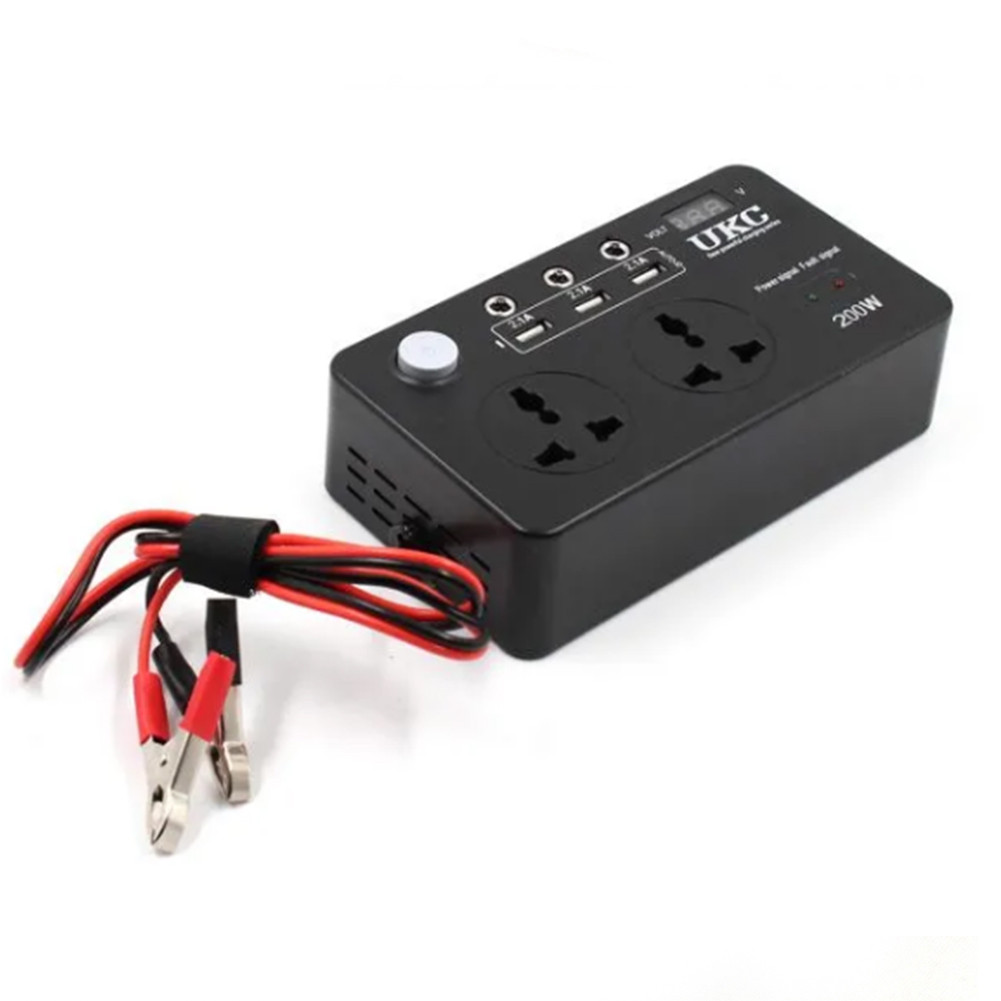 

Инвертор преобразователь UKC с 12 на 220 вольт 200W