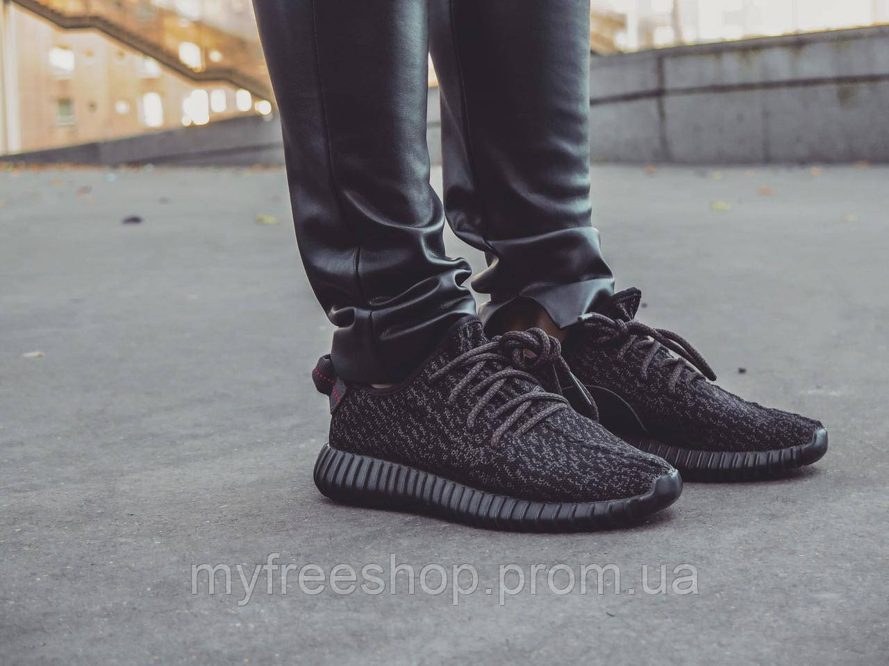 

Мужские кроссовки черные Adidas Yeezy Boost 350 Black Panter | Размеры: 40,41,42,43,44, Черный