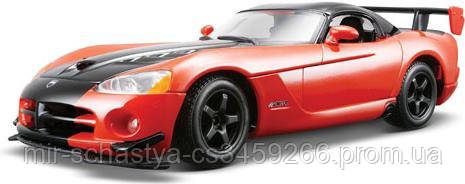 

Автомодель - DODGE VIPER SRT10 ACR (ассорти оранж-черн металлик, красн-черн металлик, 1:24)