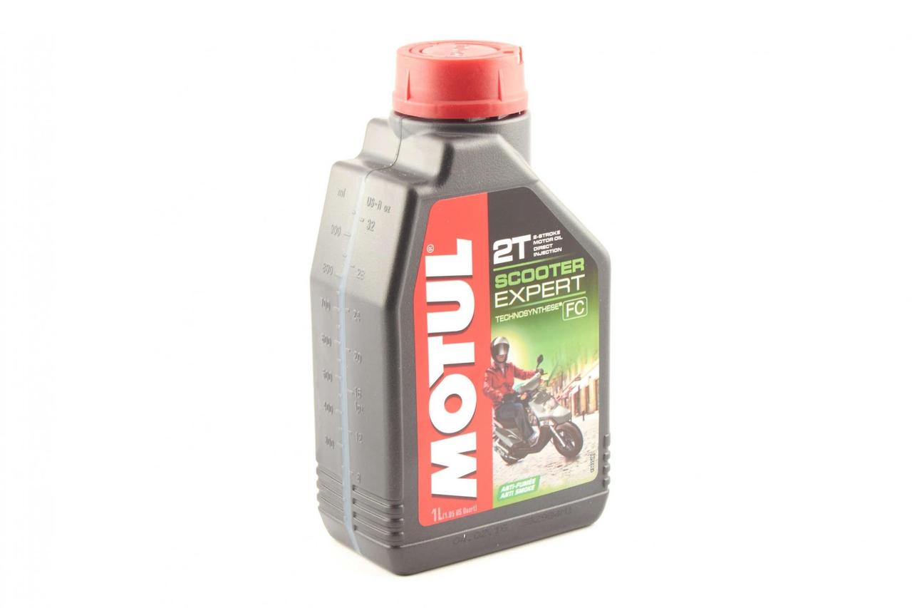 

Масло 2Т Двухтактное, 1л (полусинтетика, Scooter Expert, API TC) MOTUL (#105880)