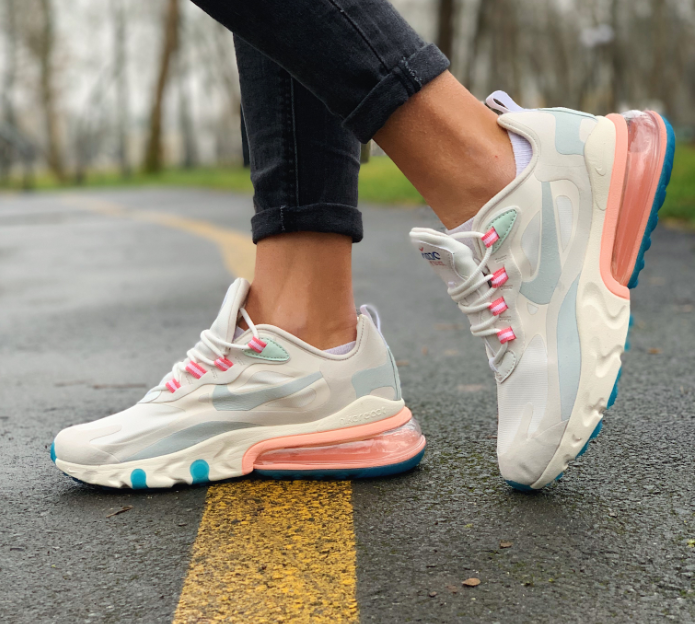 

Кроссовки NIKE AIR MAX 270 REACT Найк Аир Макс (36 последний размер), Белый