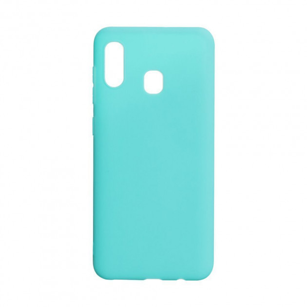 

Силиконовый чехол COLOR COVER SILK PC Samsung A40 Turquoise