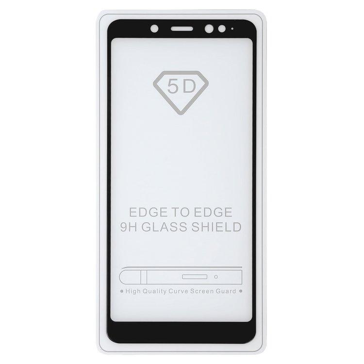 

Защитное стекло All Spares для Xiaomi Redmi Note 5, Redmi Note 5 Pro, 0,26 мм 9H, 5D Full Glue, черный, cлой