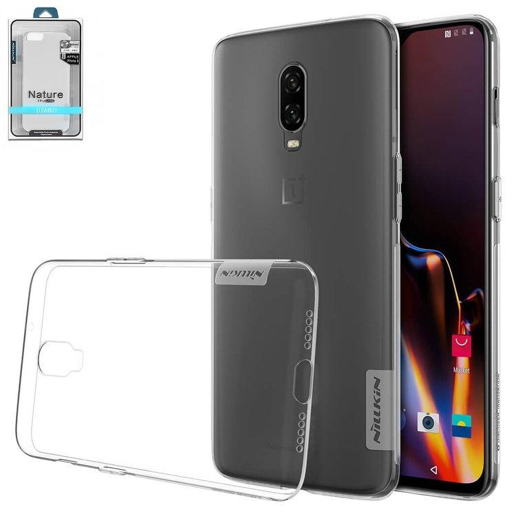 

Чехол Nillkin Nature TPU Case для OnePlus 6T, бесцветный, прозрачный, Ultra Slim, силикон, #6902048167759