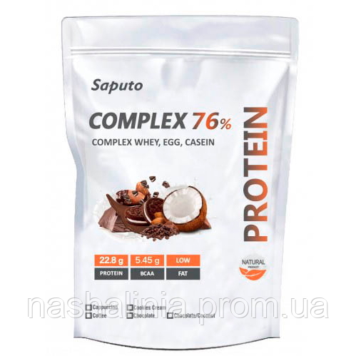 

Протеїновий комплекс Saputo Complex (Whey, Egg, Casein) 76 % 900 g