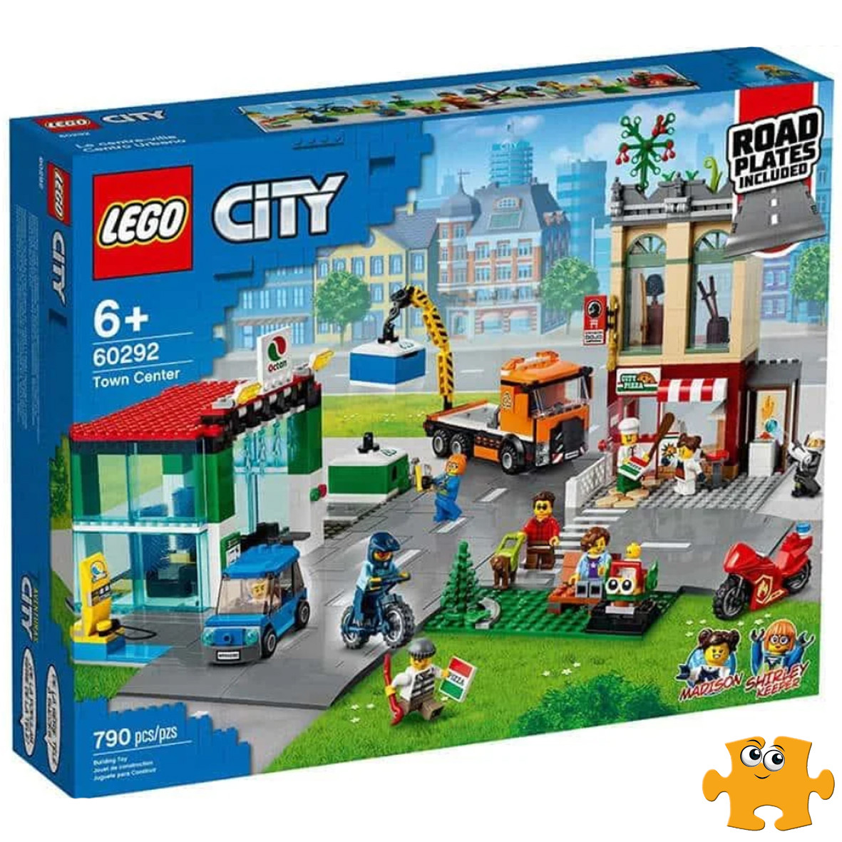 

Конструктор LEGO Центр міста 790 деталей (60292