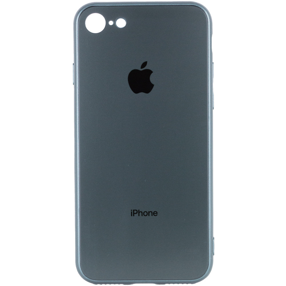 

TPU+Glass чехол GLOSSY Logo Full camera для Apple iPhone 7 / 8 / SE (2020) (4.7") (Зеленый), Зелёный