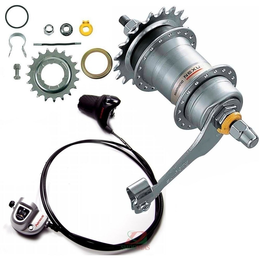 

Втулка задняя Al 36H 14G CP SHIMANO NEXUS Inter-3 1800 mm с комплектом SL-3S42E