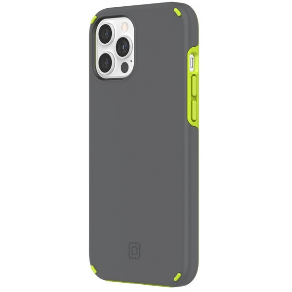 

Чехол Incipio Duo для iPhone 12 Pro Max Gray Volt Green IPH-1896-VOLT