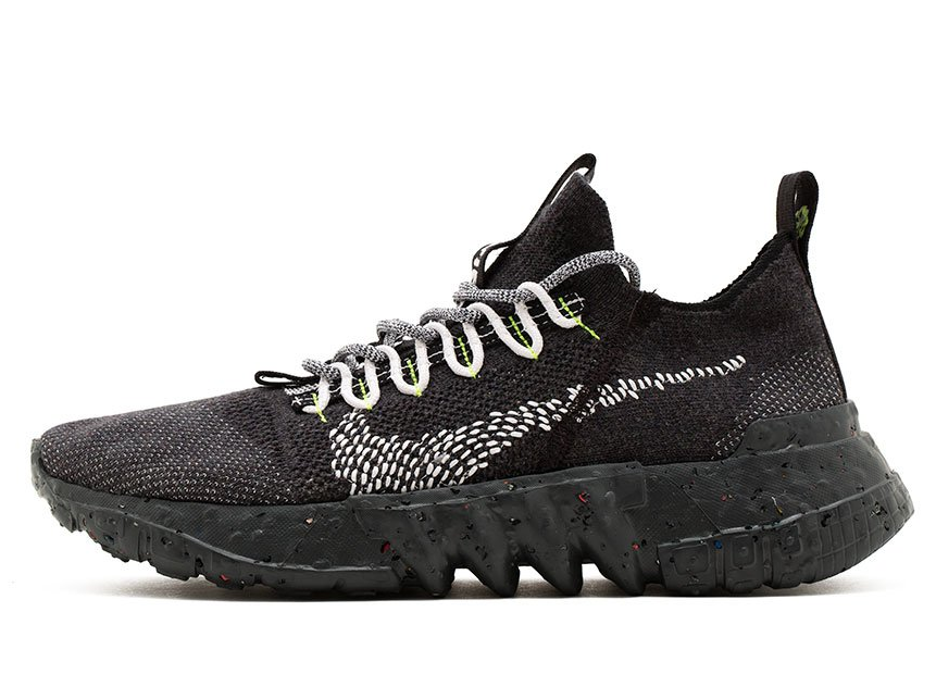 

Оригинальные мужские кроссовки Nike Space Hippie 01 (DJ3056-001), Черный