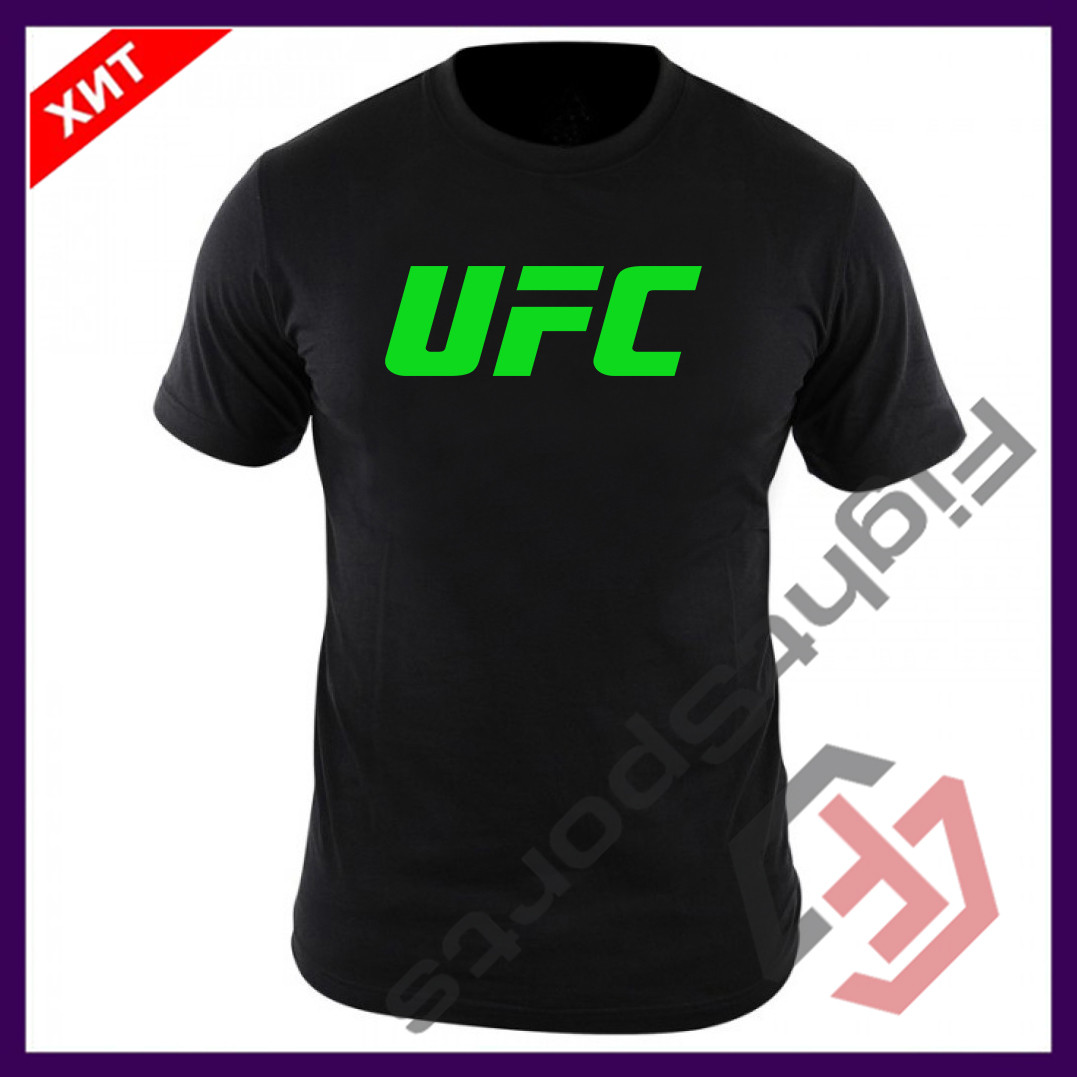 

Мужская Футболка UFC BLACK (ЧЕРНЫЙ) "В стиле"