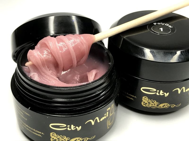 

Камуфлирующий полигель для Наращивания и Укрепления Ногтей Розовый City Nail Polygel 5, №1 Бежевый