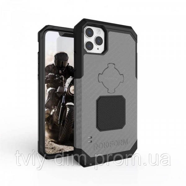 

Чeхол-накладка Rokform Rugged для Apple iPhone 11 Gun Metal (306743P) (код 1213879)