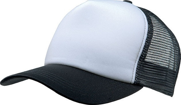 

Кепка Kariban Trucker Mesh ,Black/White