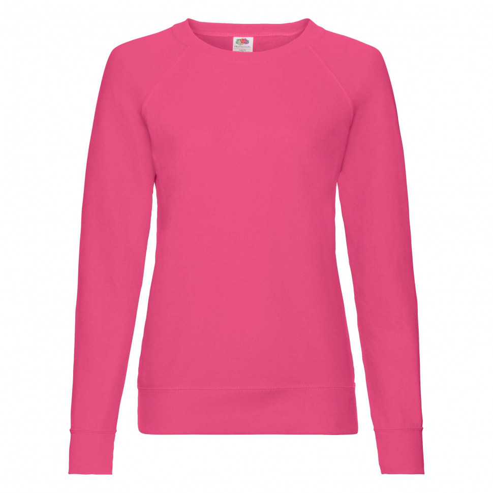 

Свитшот облегченный женский FOL Lady Fit Lightweight Raglan Sweat ,Fuchsia,L