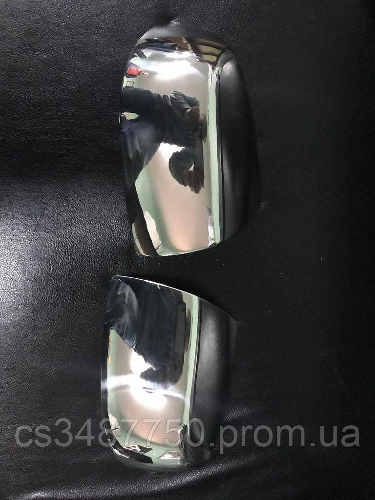 

Ford Fiesta 2002-2008 гг. Накладки на зеркала (2 шт, нерж.)