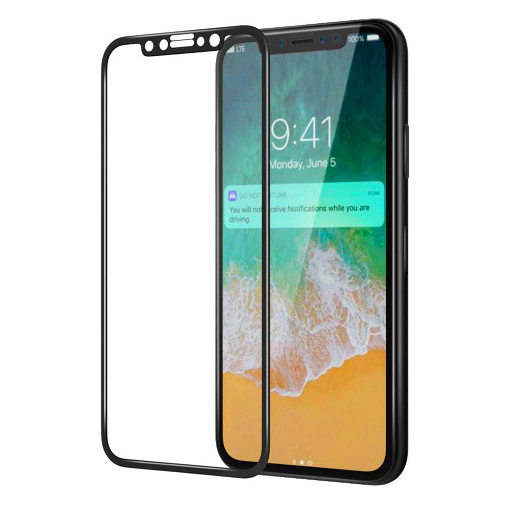 

Защитное стекло для APPLE iPhone Xr/11 (0.3 мм, 4D/5D матовое чёрное)