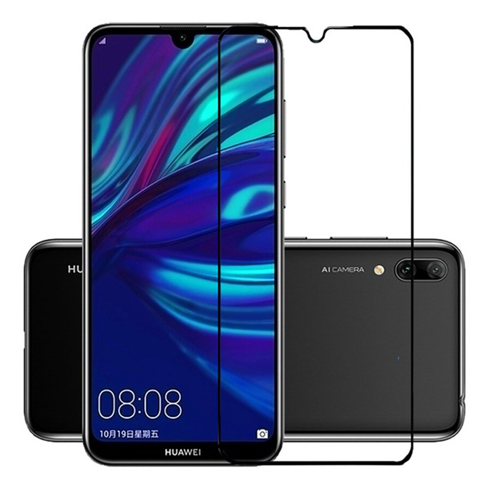 

Защитное стекло для HUAWEI Y7 2019 Full Glue (0.3 мм, 2.5D, чёрное)