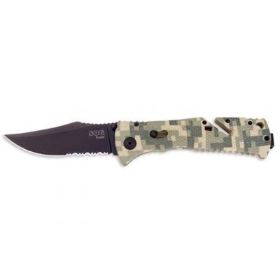 

Нож SOG Trident Digi Camo (TF-10), Хаки