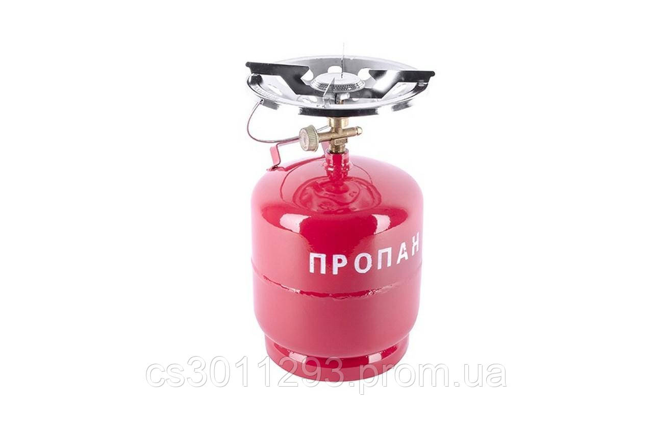 

Плита Турист Intertool - 8 л пропановый баллон