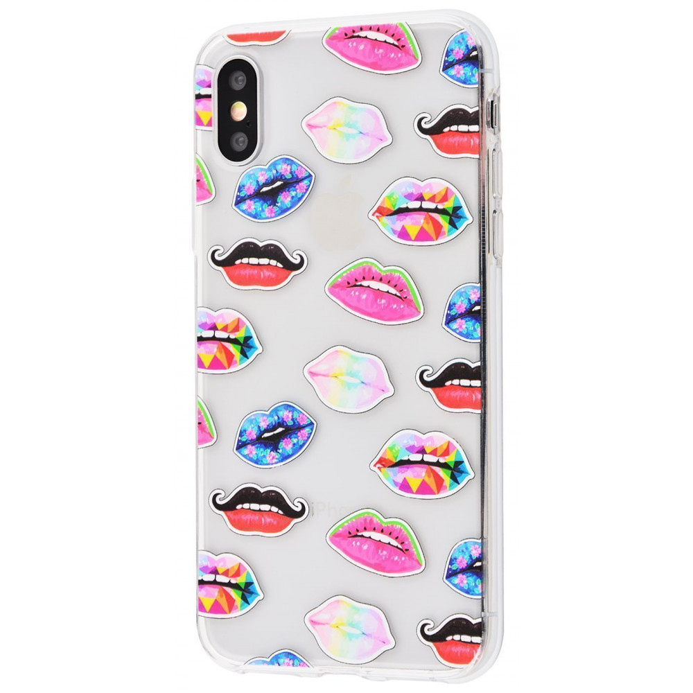 

Чехол накладка iPhone X/Xs Lovely Case Young Style (TPU) 02