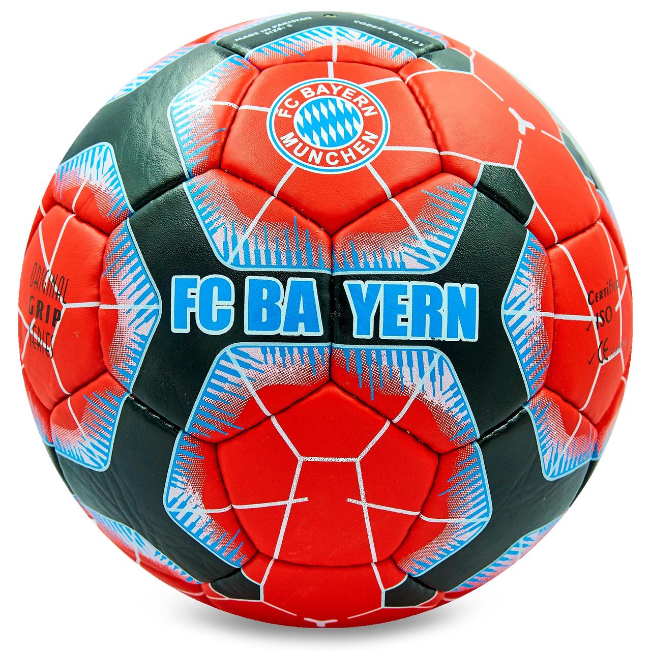 

Мяч футбольный №5 Гриппи 5сл. BAYERN MUNCHEN FB-0131 (№5, 5 сл., сшит вручную