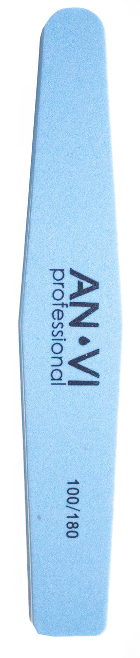 Баф для полірування нігтів ANVI Professional синій ромб 100/180