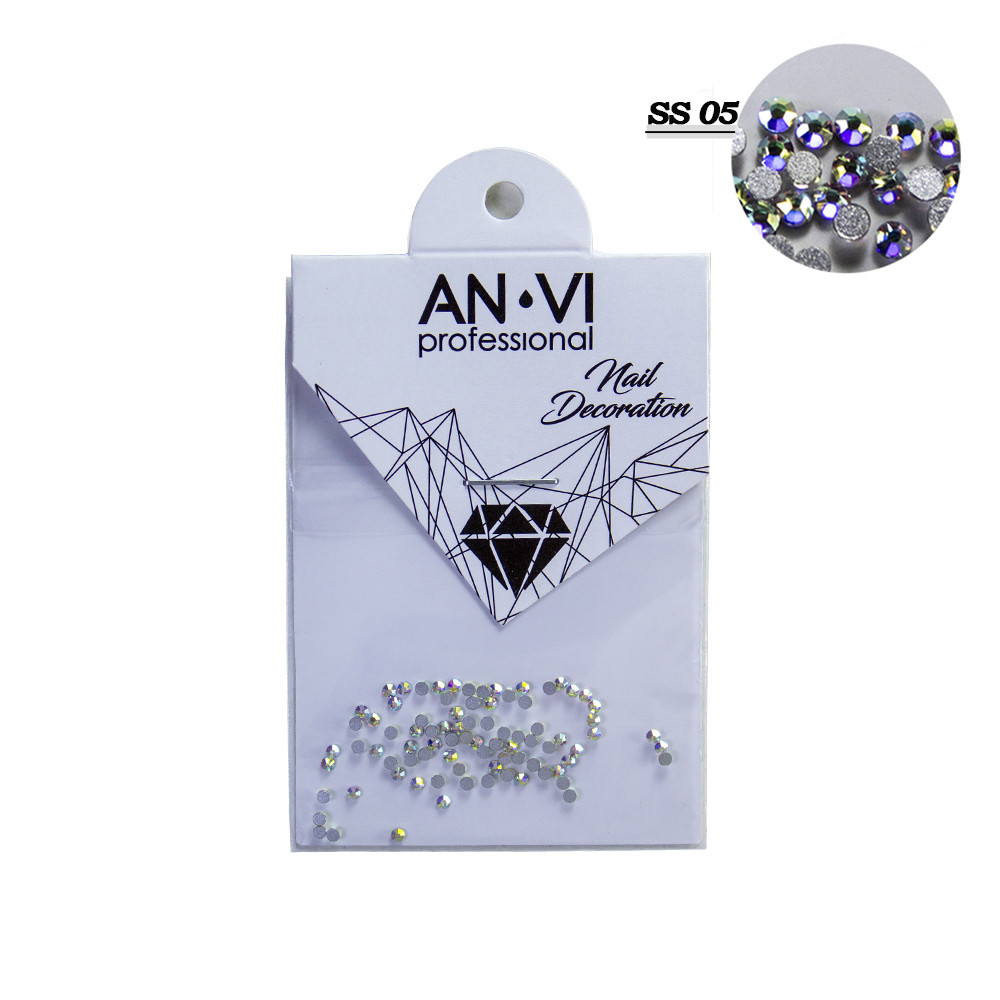 Стрази для дизайну нігтів Swarovski ANVI Professional Crystal Pixie №SS05 100 шт
