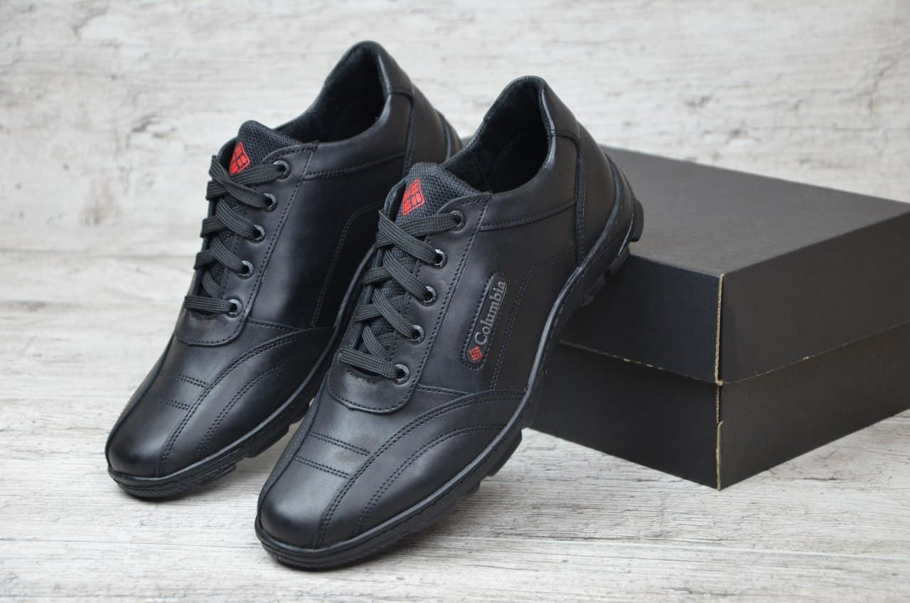 

Мужские кроссовки в стиле Columbia коламбия, черные 42 (28 см), Черный