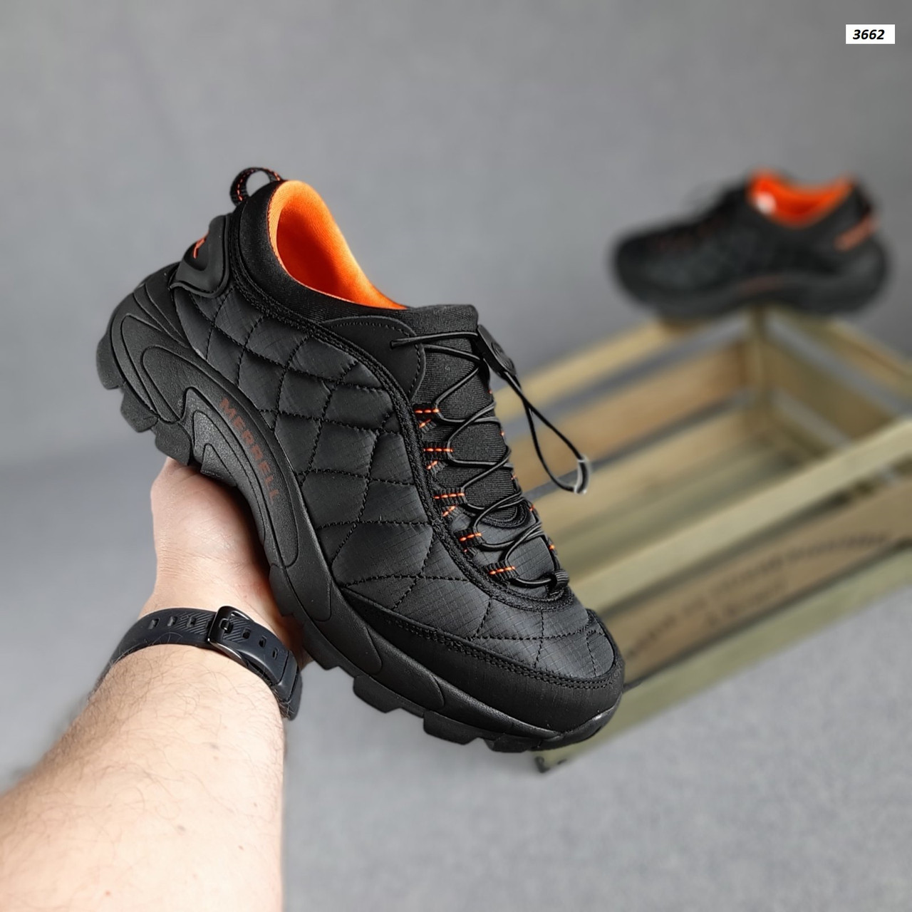 

Мужские кроссовки в стиле Merrell Ice Cup, черные 43 (27,5 см), Черный
