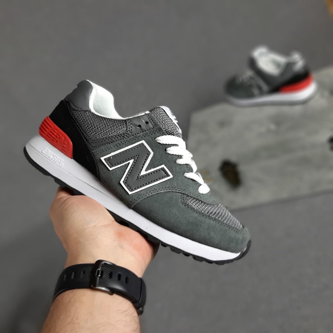 

Женские кроссовки в стиле New Balance Нью беланс 574, серые 37 (23,5 см), Серый