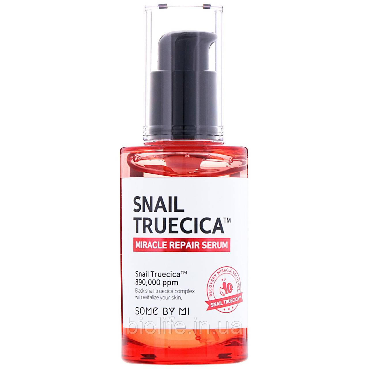 

Some By Mi, Snail Truecica Miracle Repair Serum, 50 ml