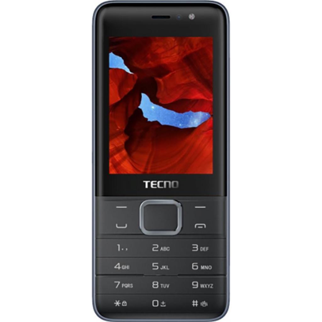 

Кнопочный мобильный телефон TECNO T474 Black, Черный