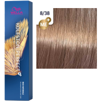 

Краска для волос Wella Koleston Perfect ME+ 8/38 Золотая умбра