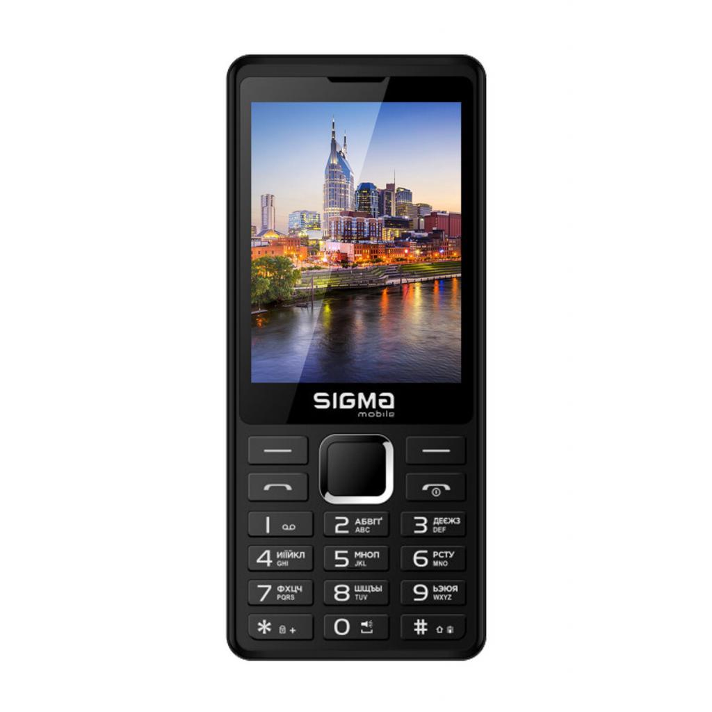 

Кнопочный мобильный телефон Sigma X-style 36 Point Black, Черный