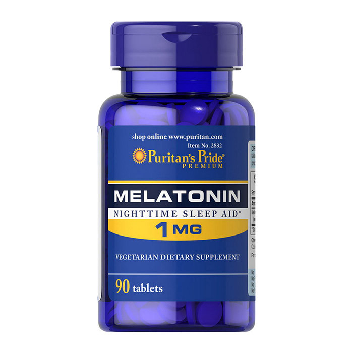 

Мелатонін Puritan's Pride Melatonin 1 mg 90 Tabs