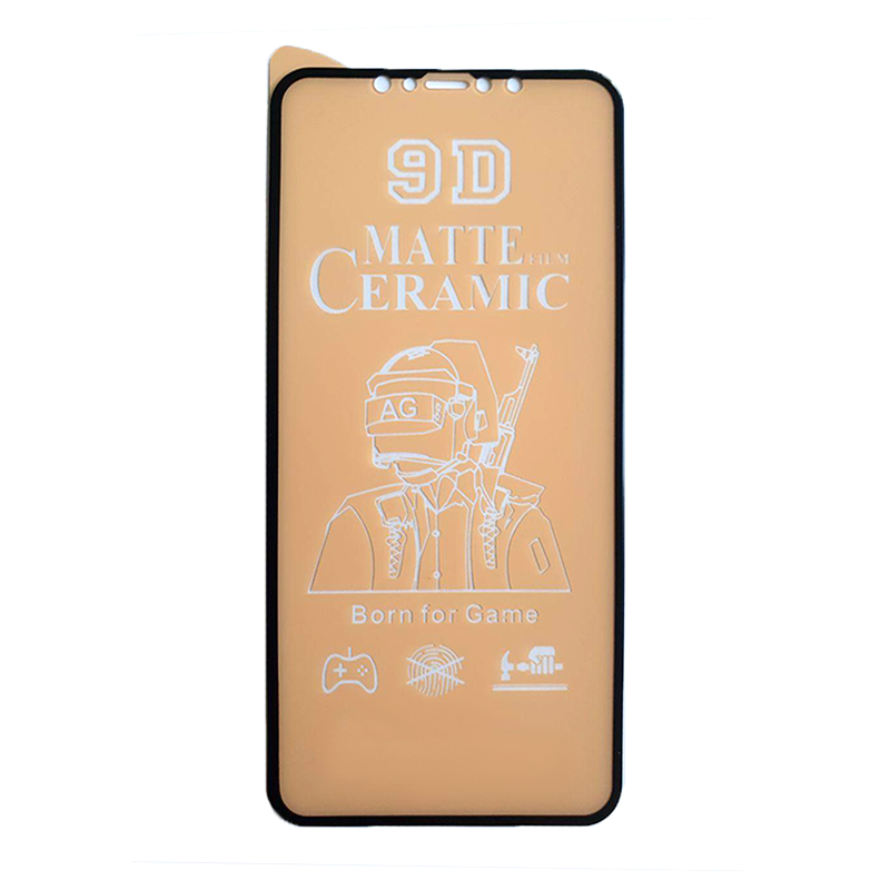 

Matte Ceramic Glass for iPhone XS Max/11 Pro Max Black, Черный