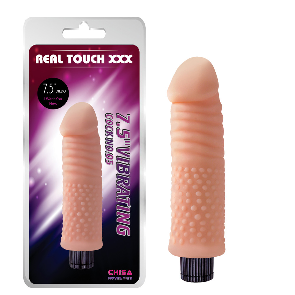 

Вібратор - Real Touch XXX 7.5 "Vibrating Cock No.05