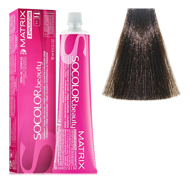 Крем-фарба для волосся Matrix Socolor Beauty №4N Шатен 90 мл