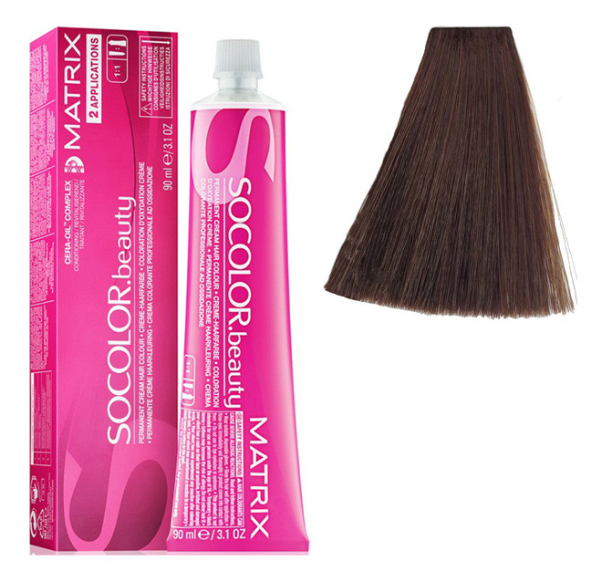Крем-фарба для волосся Matrix Socolor Beauty №6MM Мокка-мокка темний блондин 90 мл