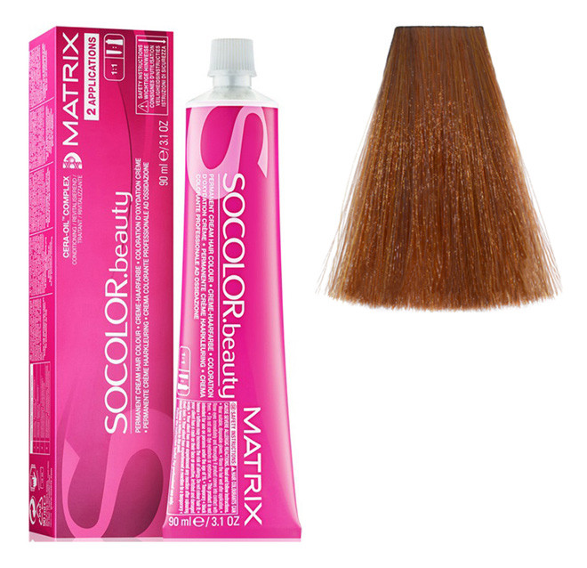 Крем-фарба для волосся Matrix Socolor Beauty №7C Блондин мідний 90 мл