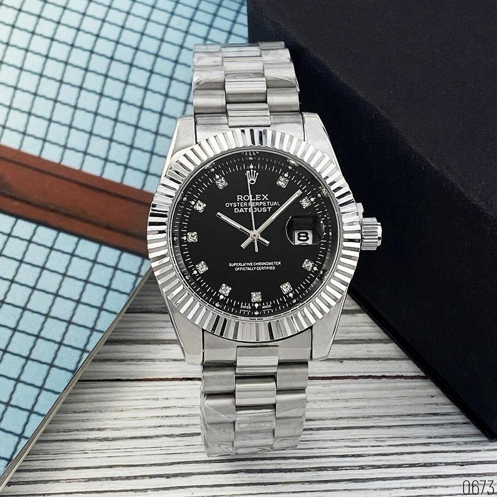 

Наручные часы Rolex Date Just 067 New Silver-Black