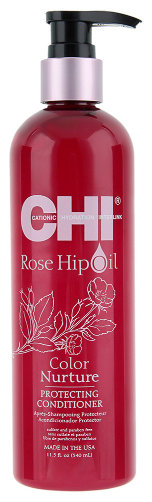 Кондиционер для окрашенных волос CHI Rose Hip Oil Color Nurture Protecting Conditioner 340 мл